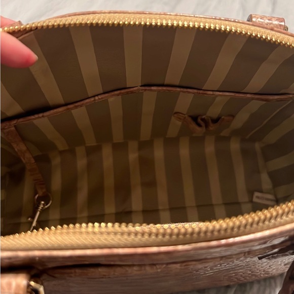 Brahmin Duxbury Satchel Praline Solid Melbourne Purse - Picture 8 of 8